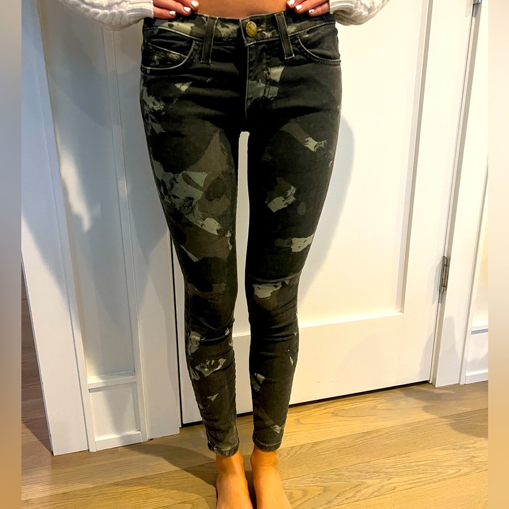 Current/Elliot cameo print stretch Jean